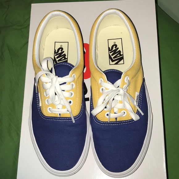 Vans Yellow and Blue Sneakers - Picture 3 of 8